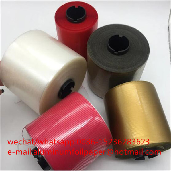 customized colorful easy pull adhesive tear tape